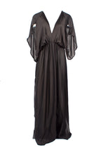 Black Silk Venus Kaftan