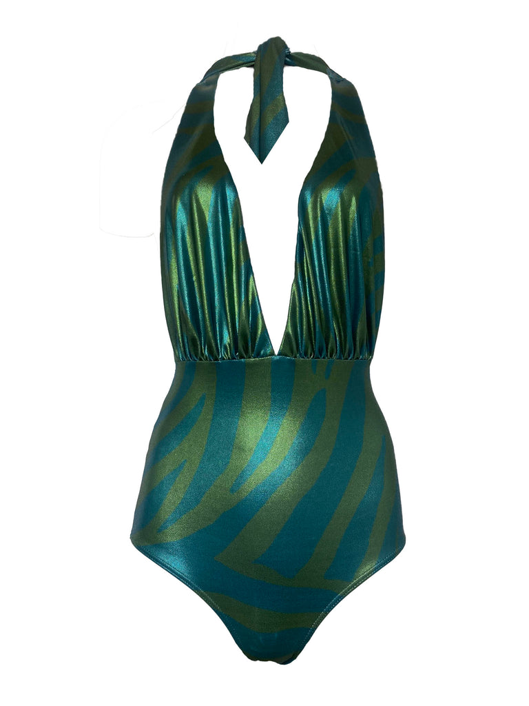 Jungle Metallic Marilyn Swimsuit